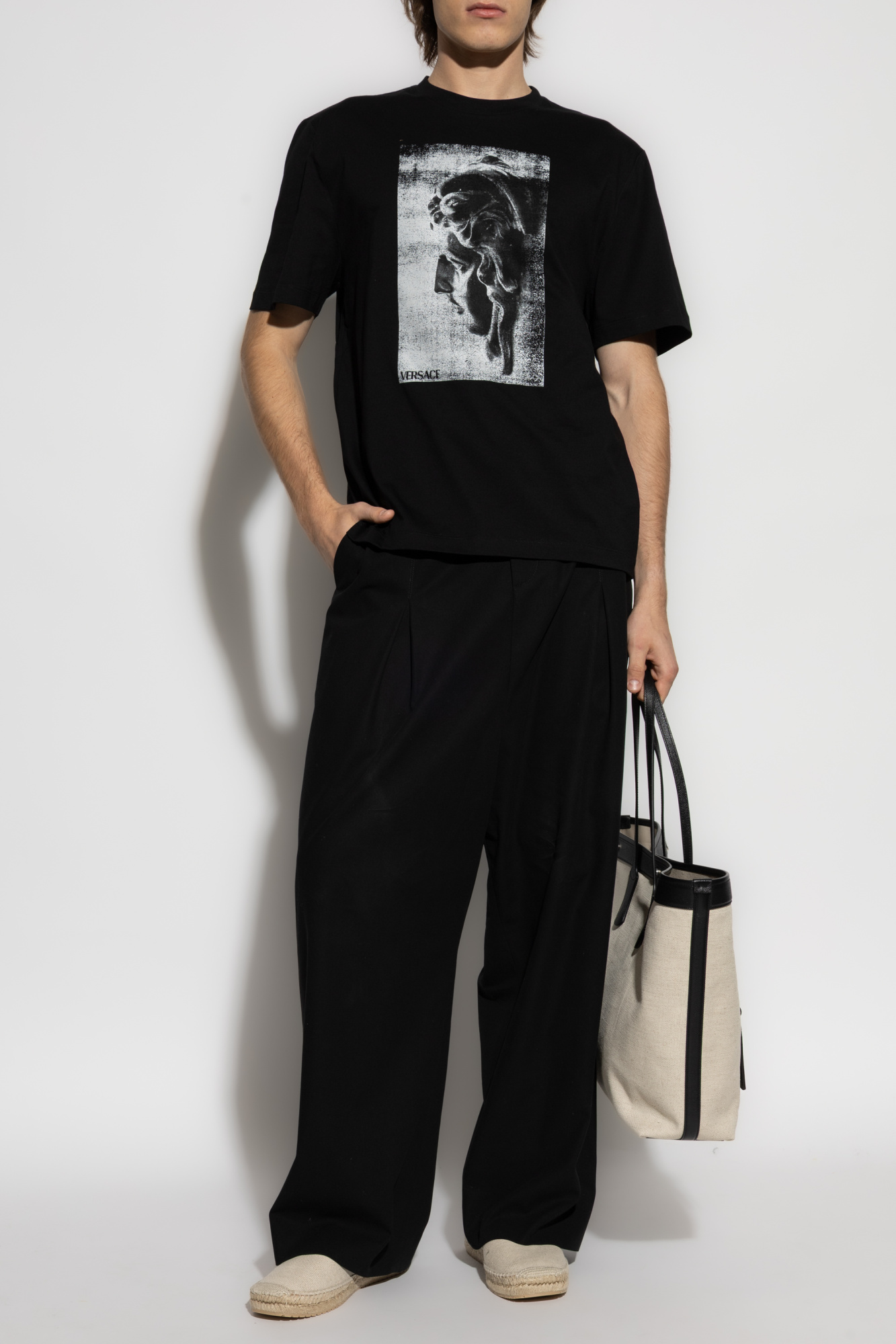 T-shirt With Print, Men's, Black