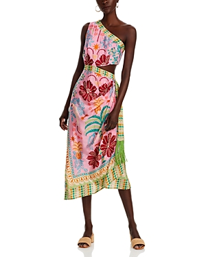 Fruits Queen Scarf Detail Dress