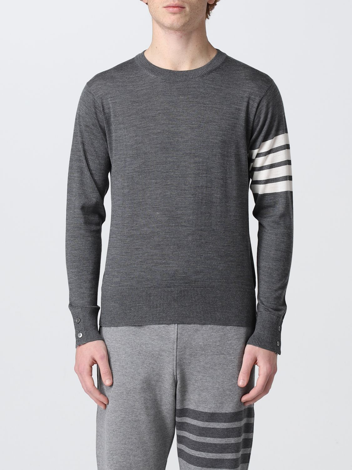Jumper Men colour Grey