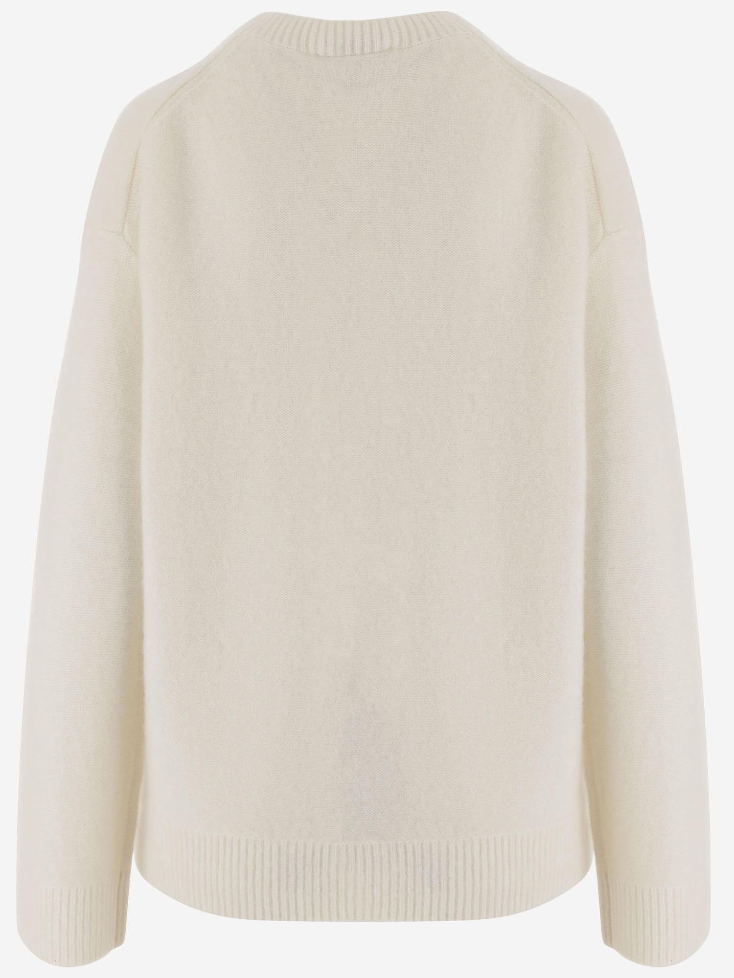 Cashmere Sweater — White