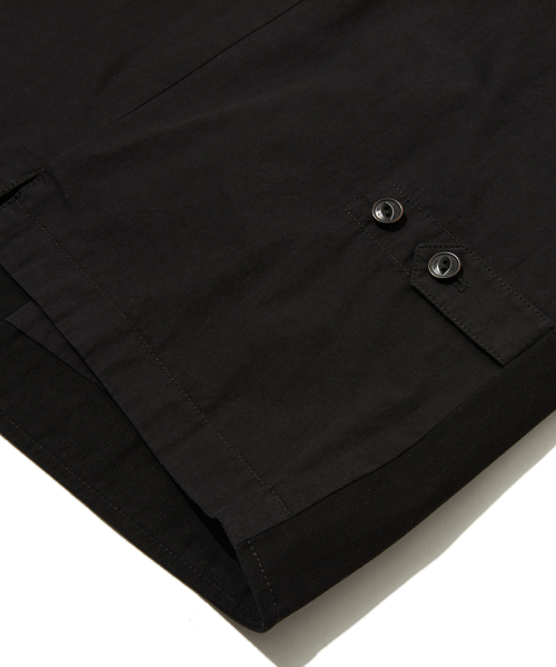 Faded HBT Work Vest Black_FS1WV21U