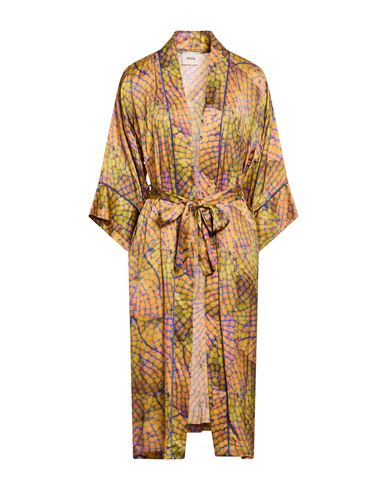Woman Overcoat & Trench Coat Yellow Size M Viscose