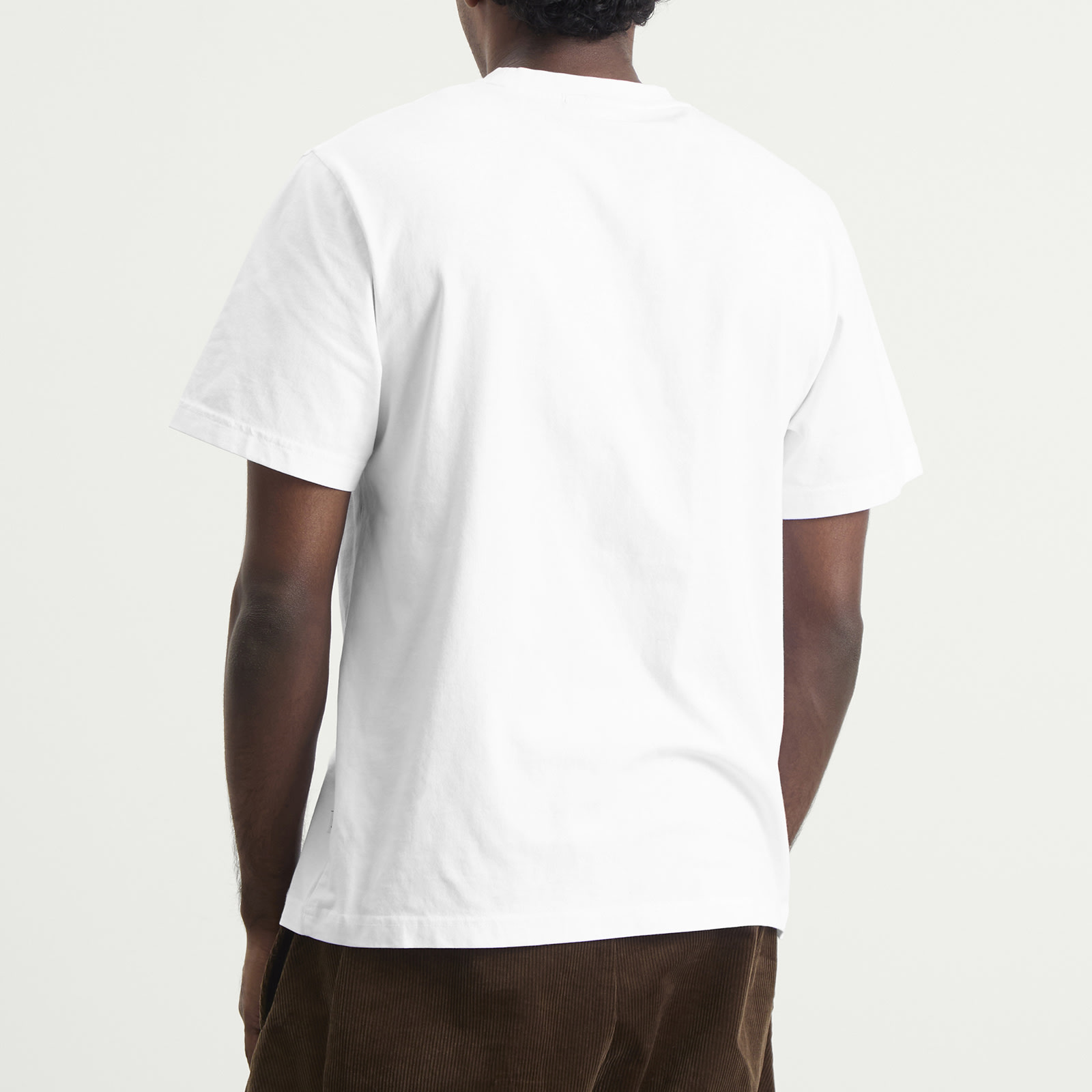 Men's Globe T-Shirt in White