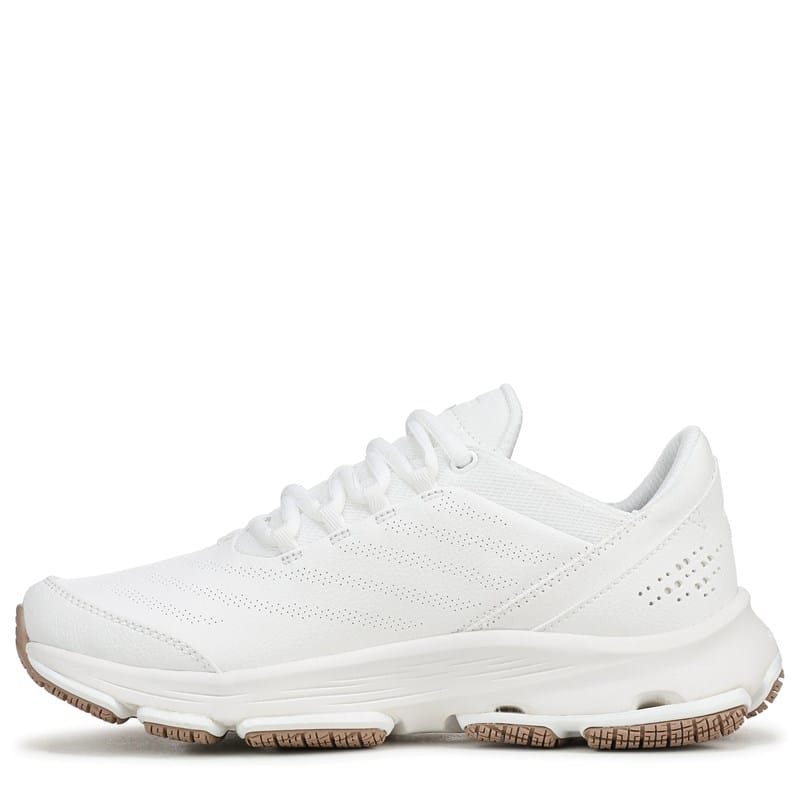 Women's Devotion Sr Walking Sneakers (White Leather/Mesh)