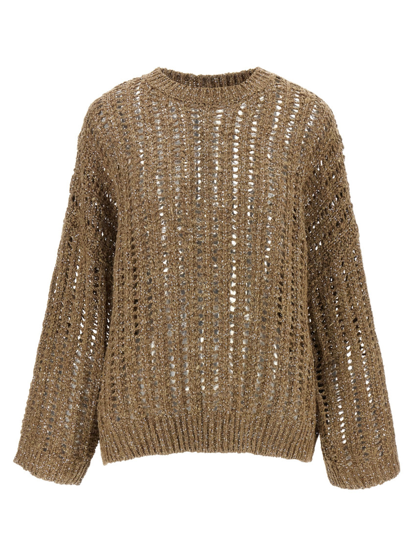 Rustic Dazzling Net Sweater, Cardigans