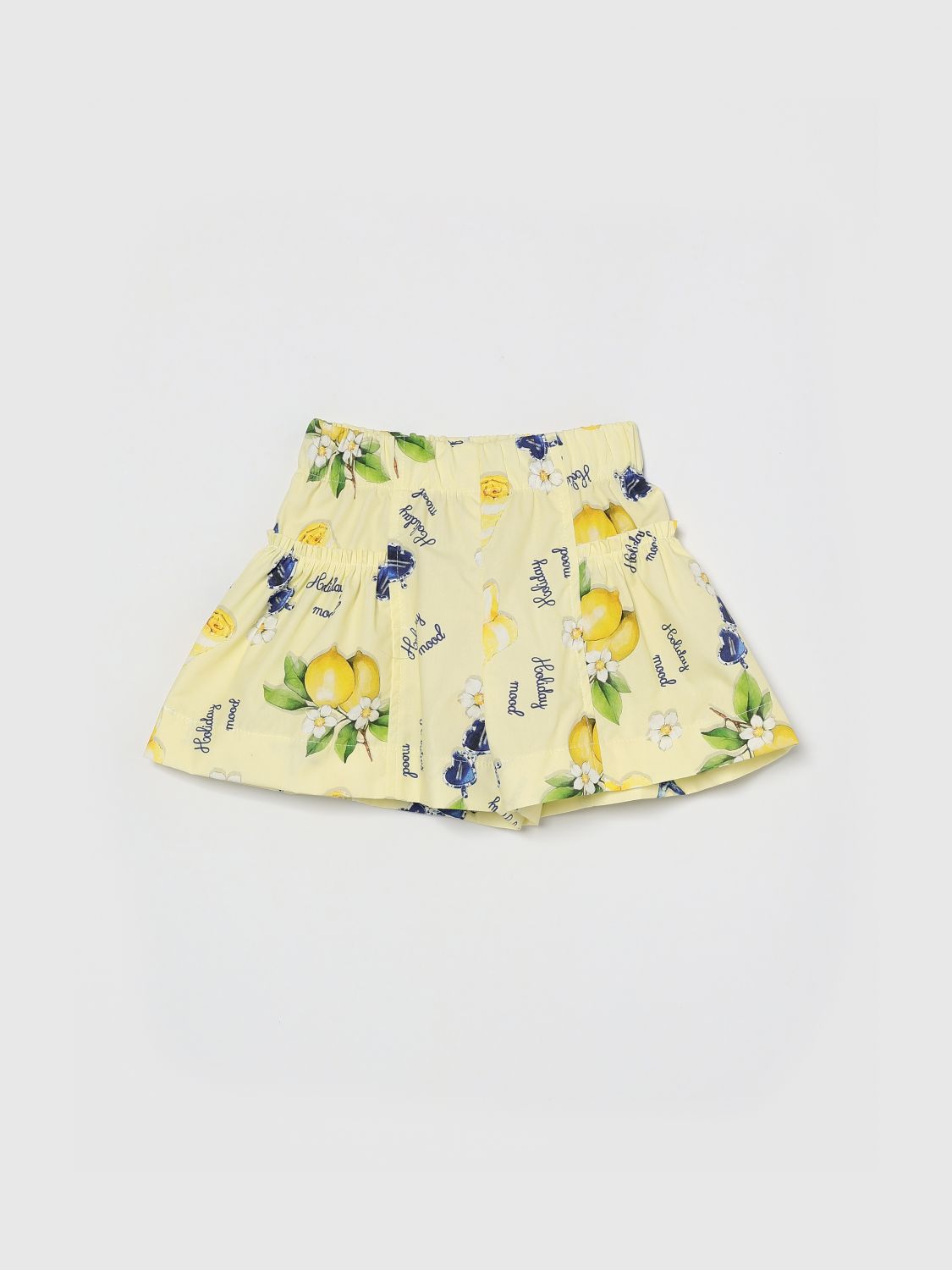 Shorts Kids color Yellow