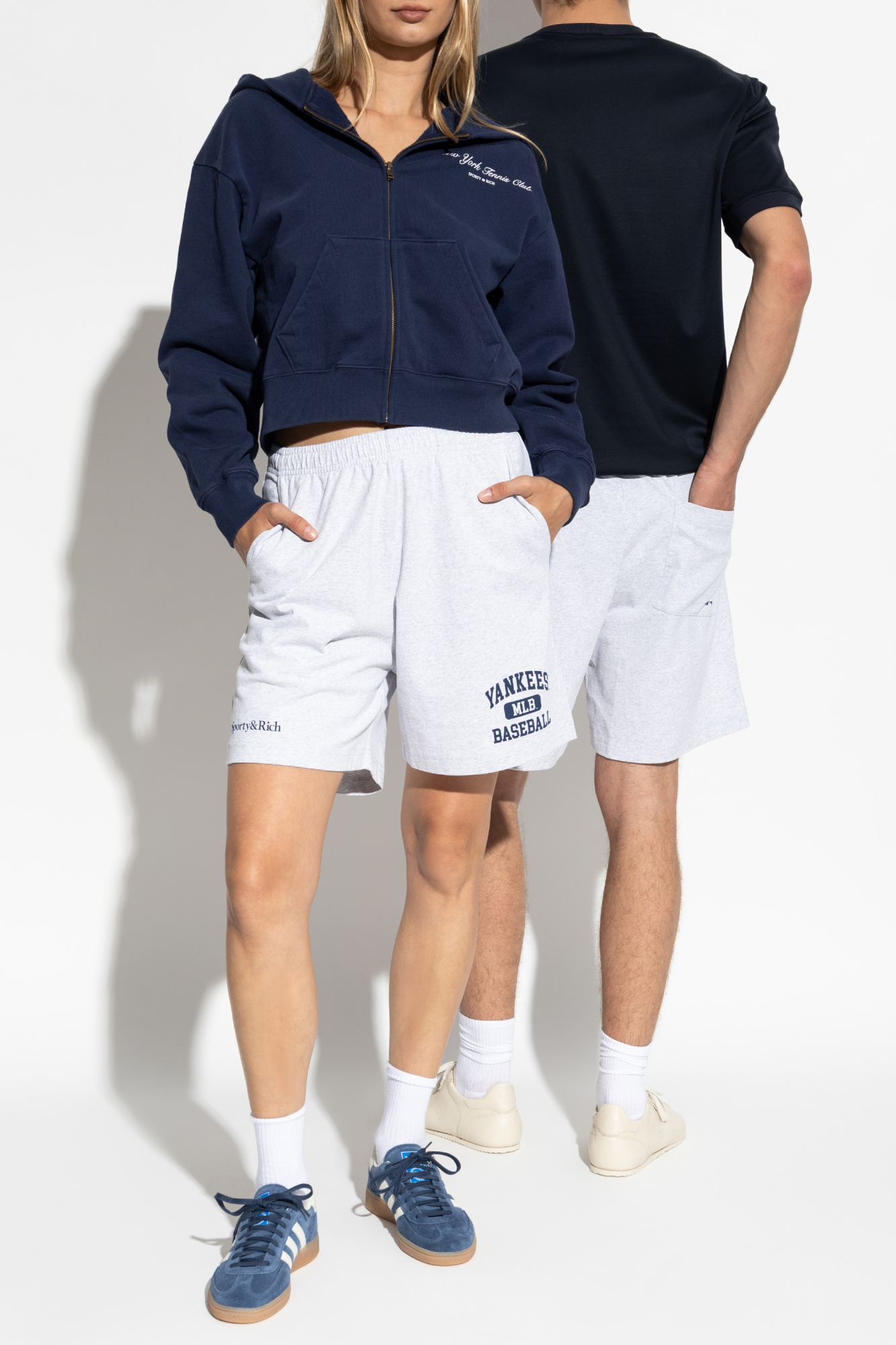Shorts From The '47 & The New York Yankees' Collection, Unisex, Grey