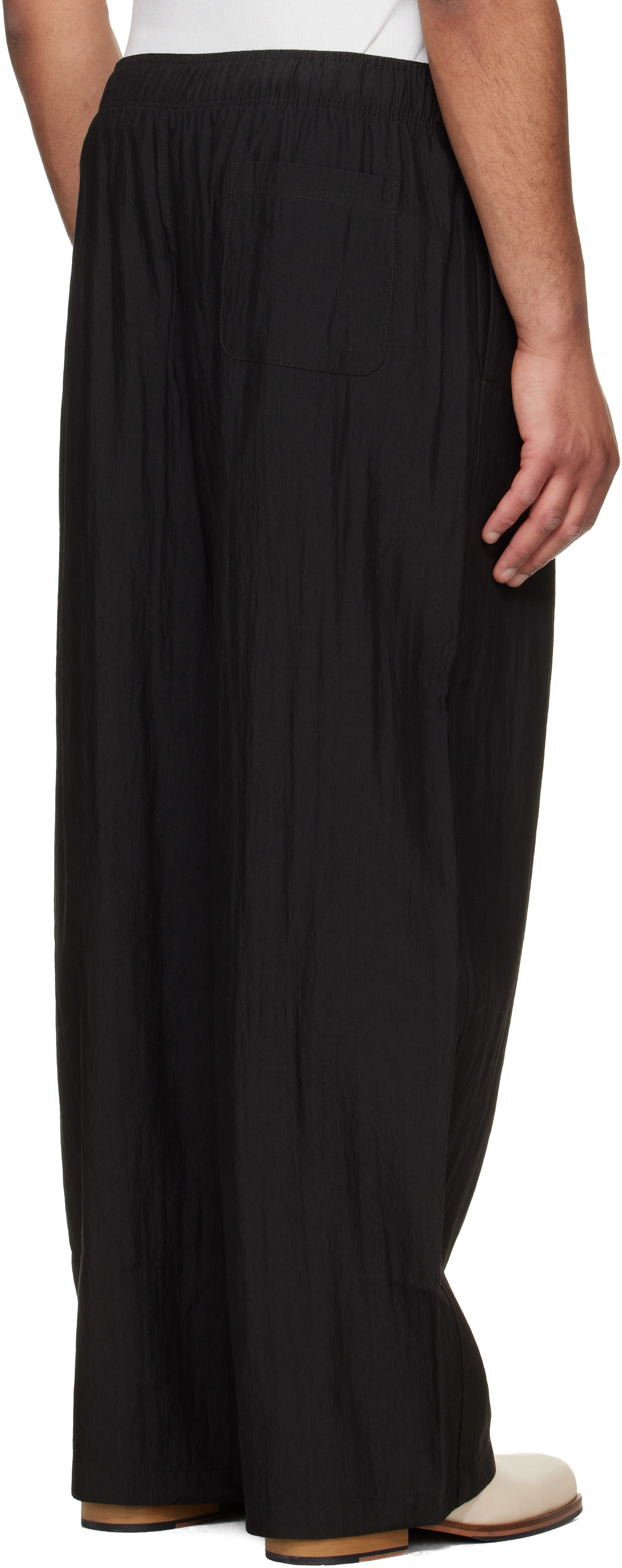 Black Leisure Trousers