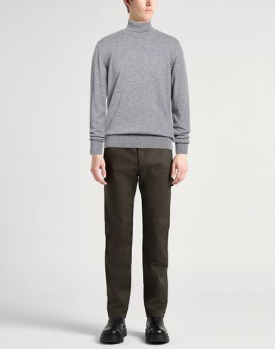 Platinum Man Turtleneck Grey Size XXL Cashmere