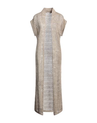 Woman Cardigan Sand