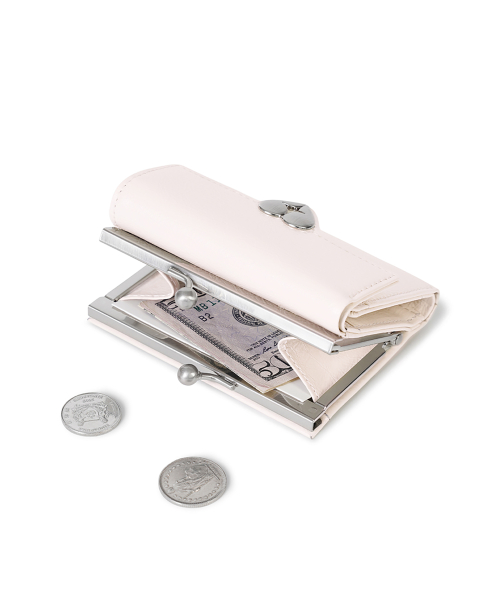 CRINKLE HEARTY FRAME WALLET