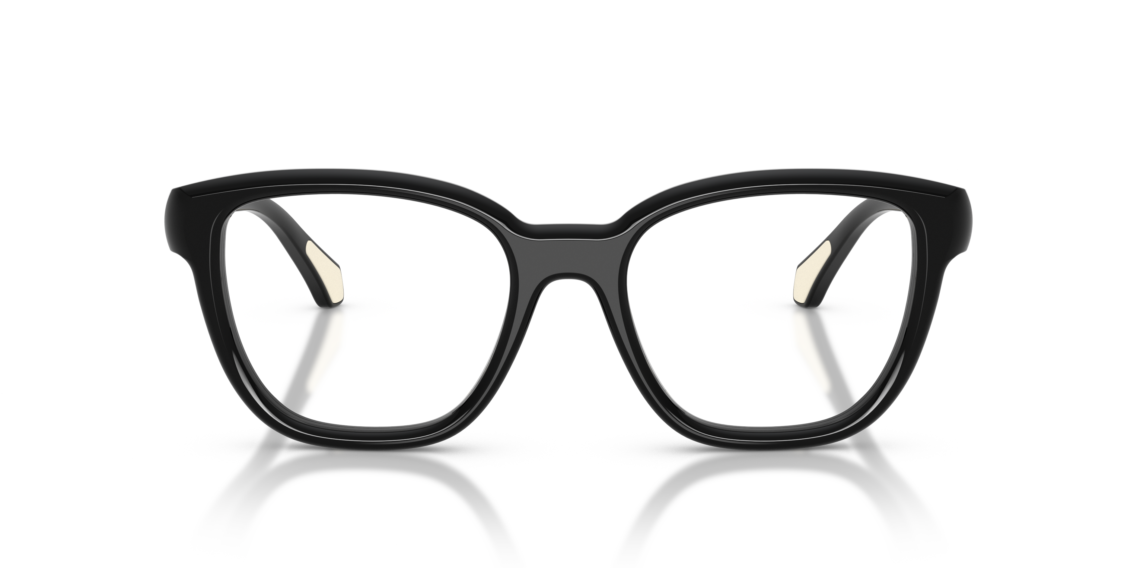Moncler Mujer Moncler ME2028 3001 Monturas ópticas Acetato Negro Transparente Pillow Norma