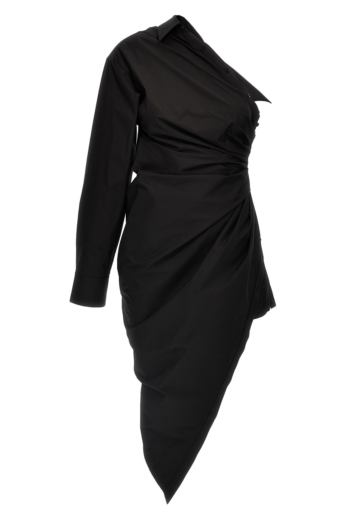 Asymmetrical Shirt Dress