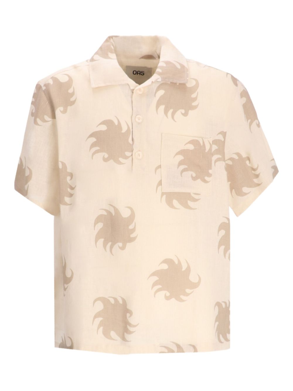 Ember Girona short-sleeve shirt - Neutrals