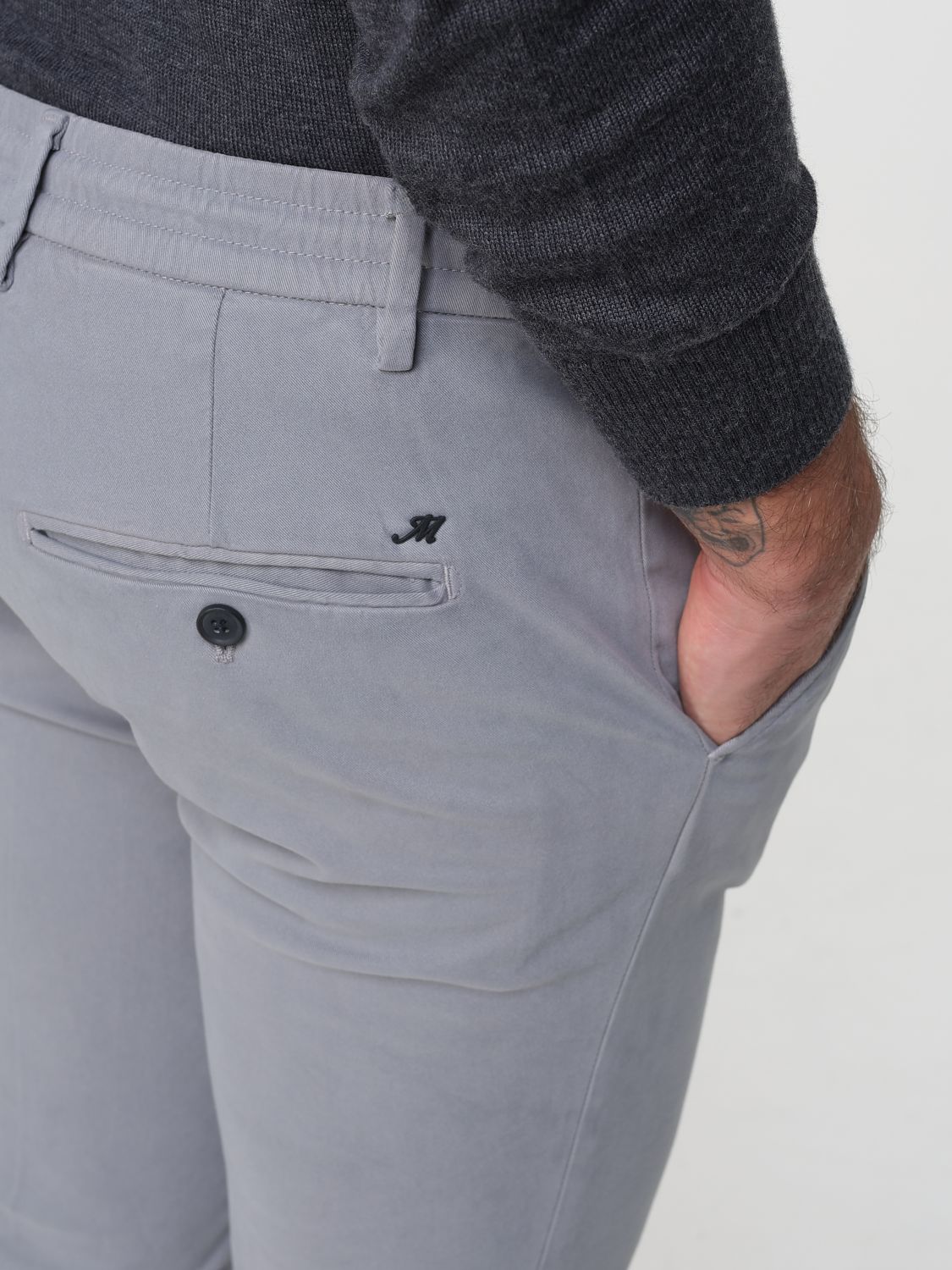 Pants Men color Grey