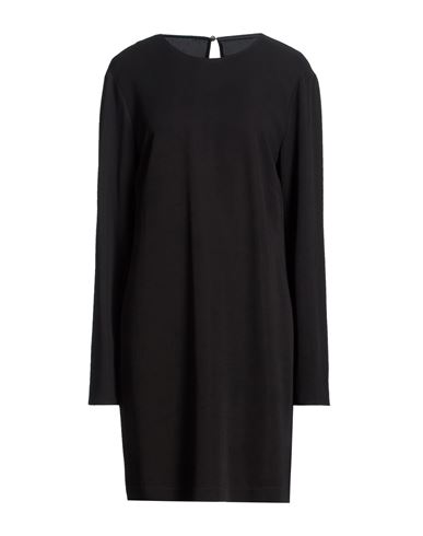 Woman Mini dress Black Size 10 Viscose, Elastane