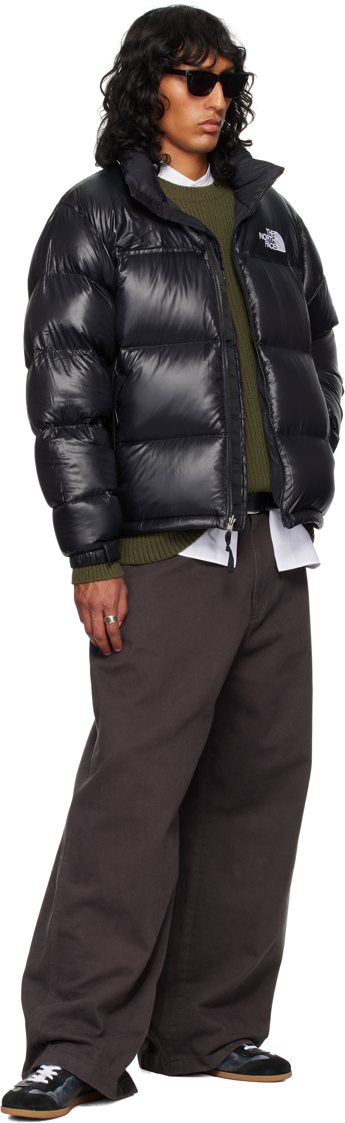 The North Face SSENSE Exclusive Black 1996 Retro Nuptse Down Jacket