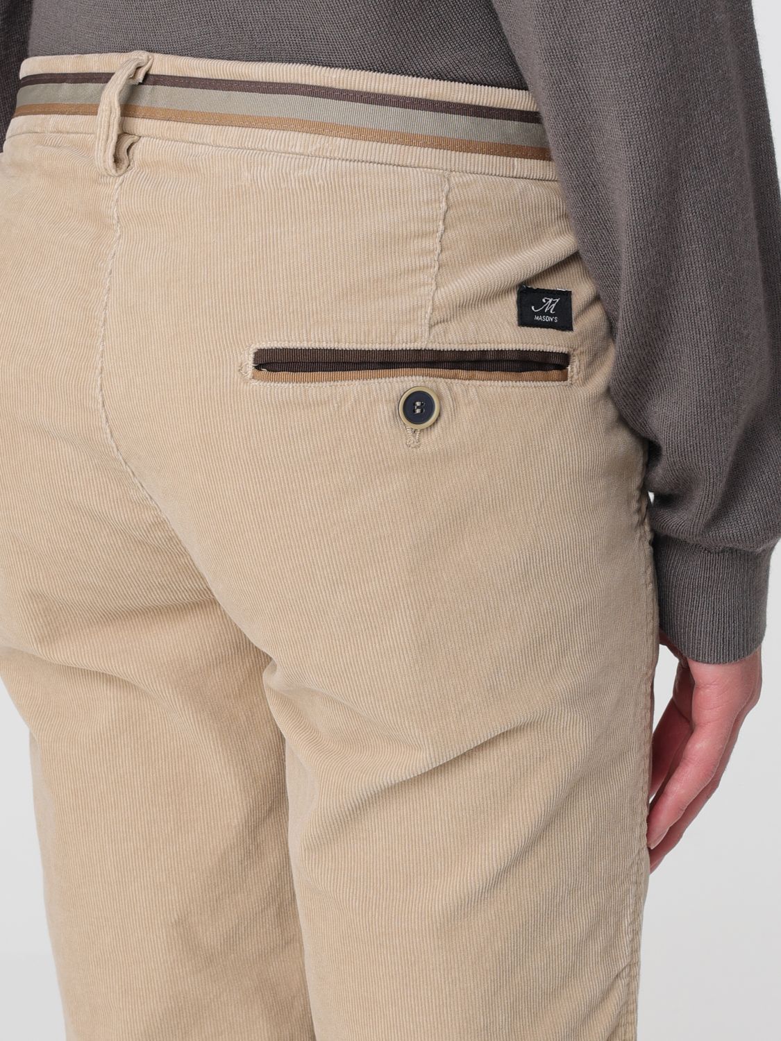 Pants Men color Beige