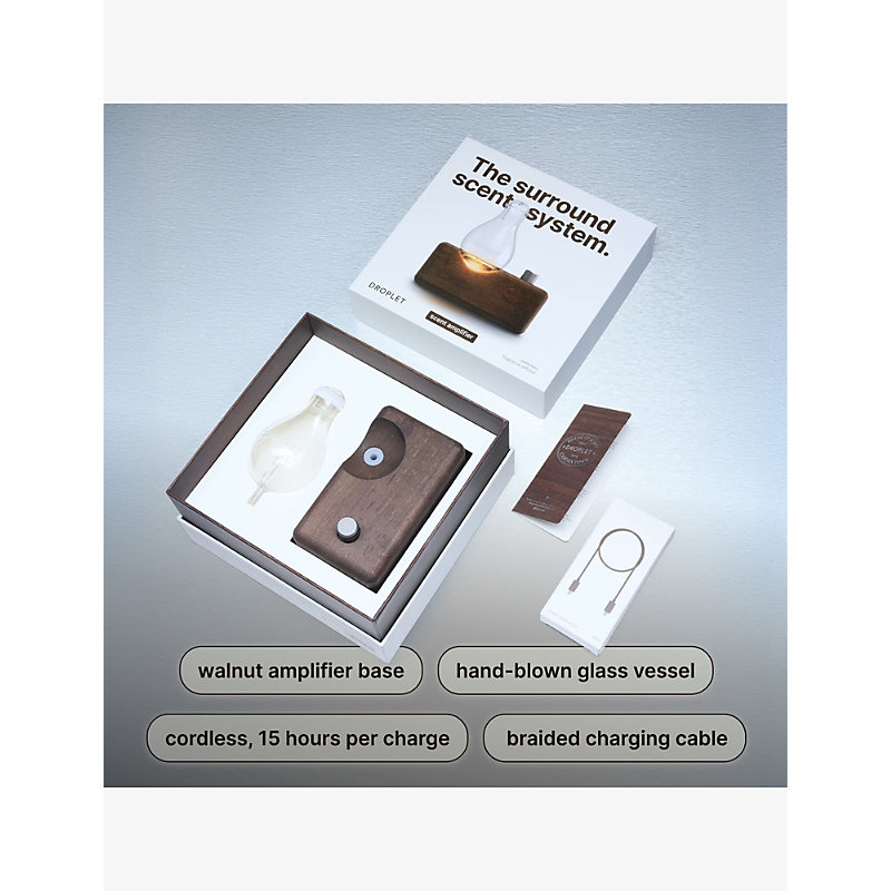 Glass Vessel Scent Amplifier Home Fragrance Diffuser