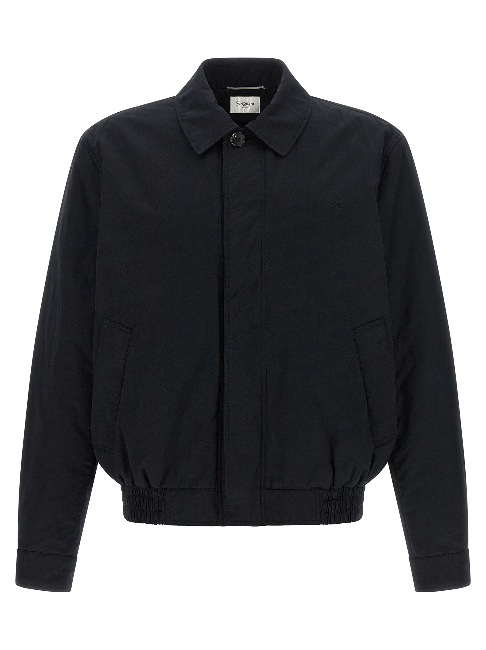 Cotton Shell Jacket — Black