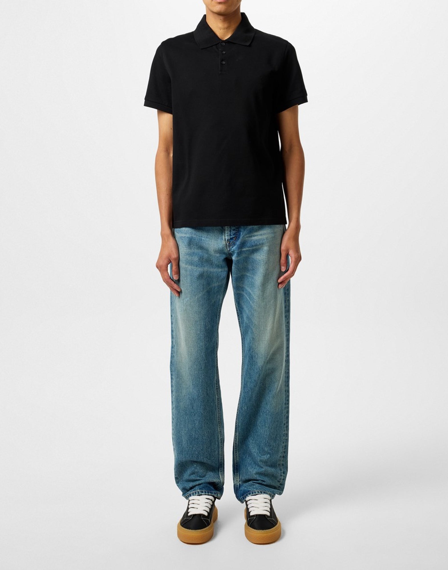 Cassandre Polo Shirt — Black