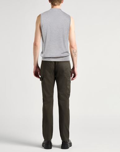 Man Sweater Grey Size 42 Merino Wool