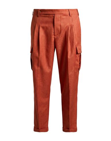 Man Pants Copper Size 30 Polyester, Wool, Viscose, Lycra