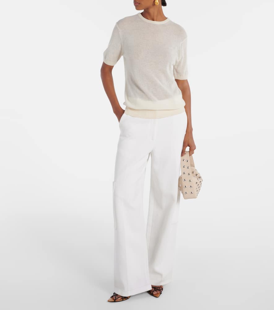 Pierre cashmere-blend top