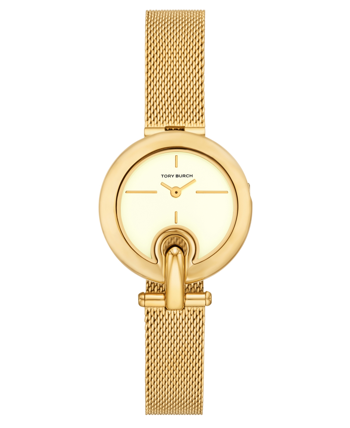 Women's The Pierced Small Quartz Two-Hand Gold Stainless Steel, 30mm - Gold