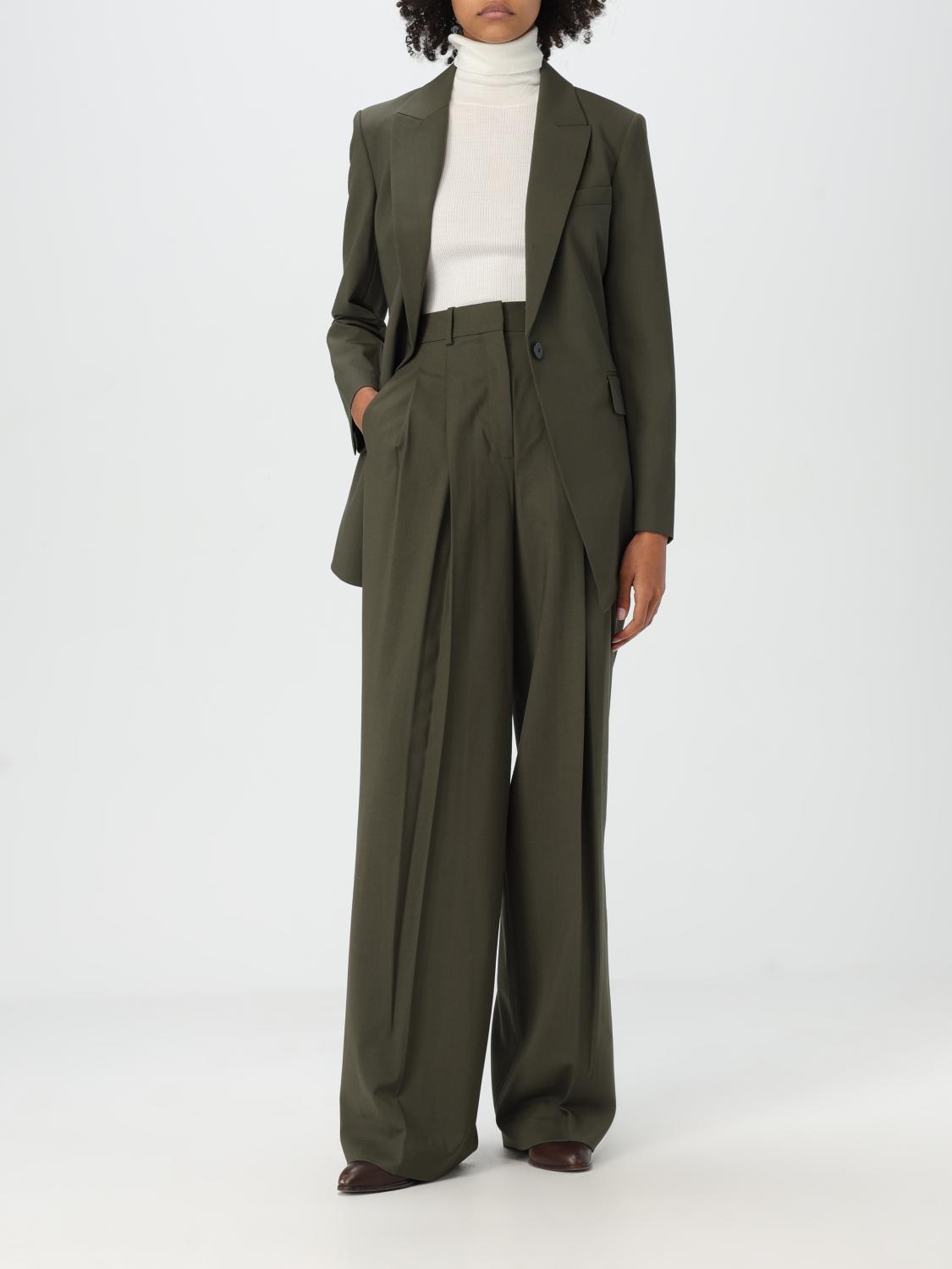 Blazer Woman color Green