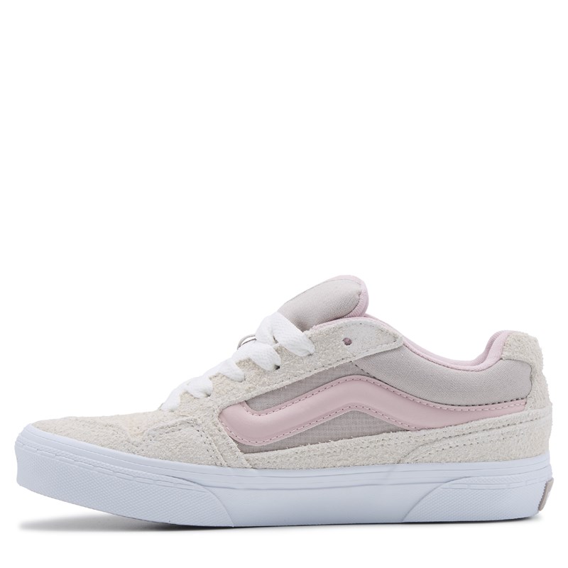 Women's Caldrone Skate Sneakers (Off White/Rose Pink)