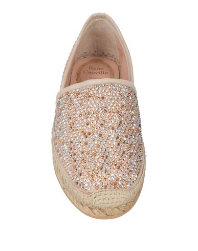 Rene' Caovilla Woman Espadrilles Chocolate brown Size 4 Leather, Textile fibers