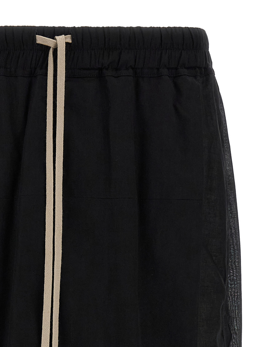 Rick Owens - kilt inspired bermuda shorts sheer pocket