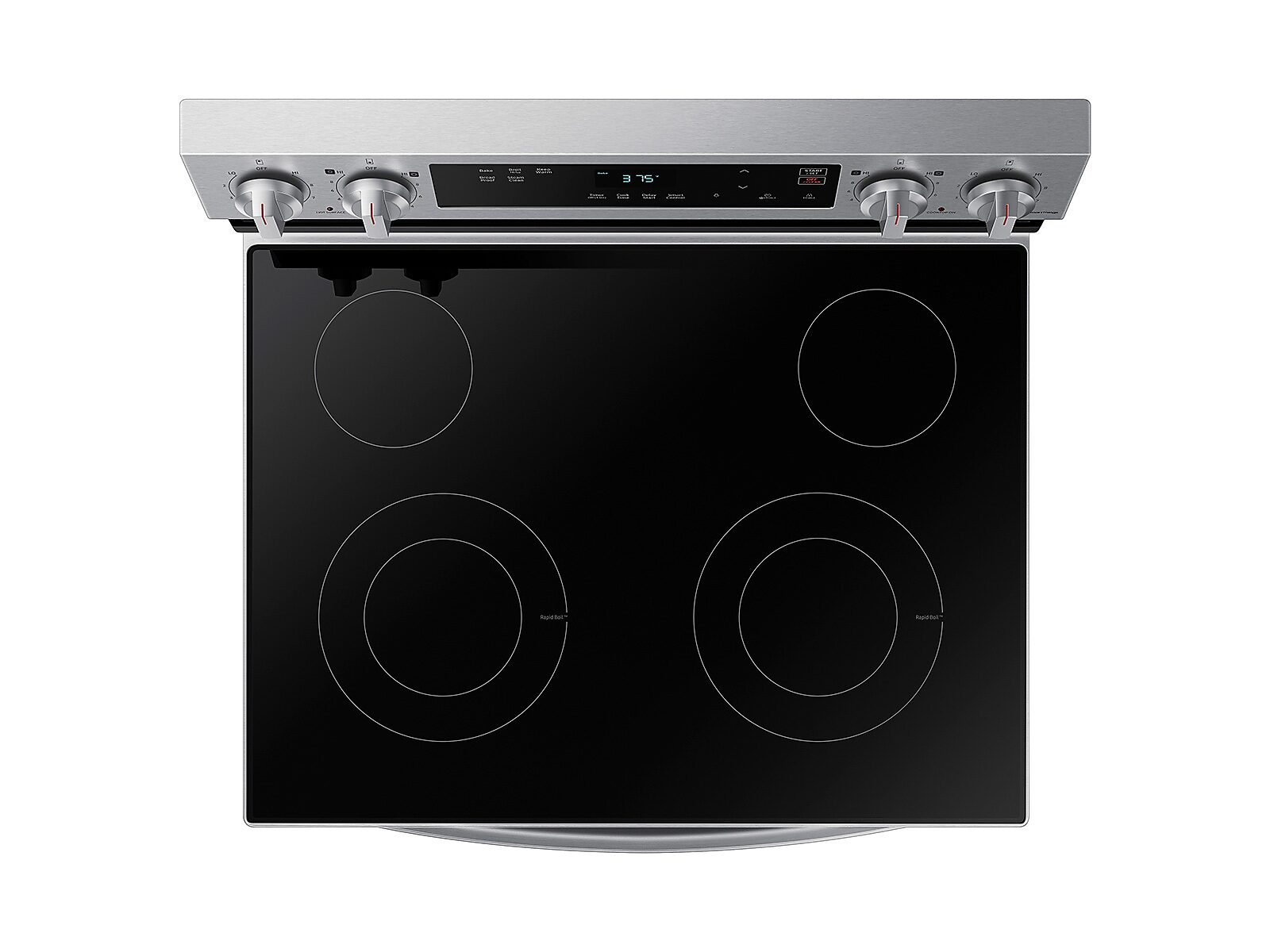 6.3 cu. ft. Smart Freestanding Electric Range with Steam Clean in Stainless Steel(NE63A6111SS/AA)