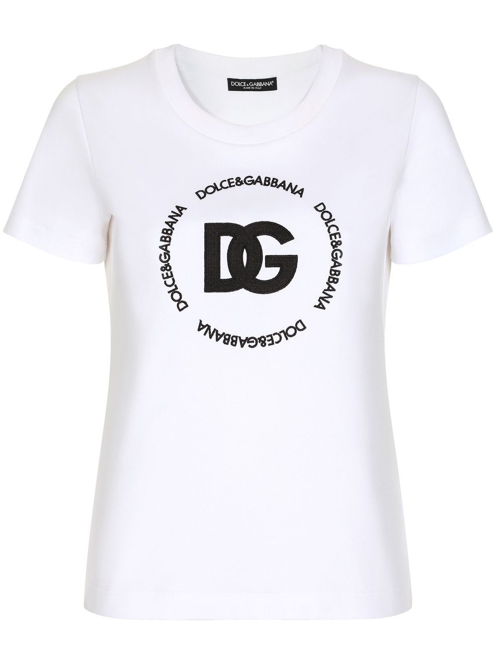 Logo-print short-sleeve T-shirt - White