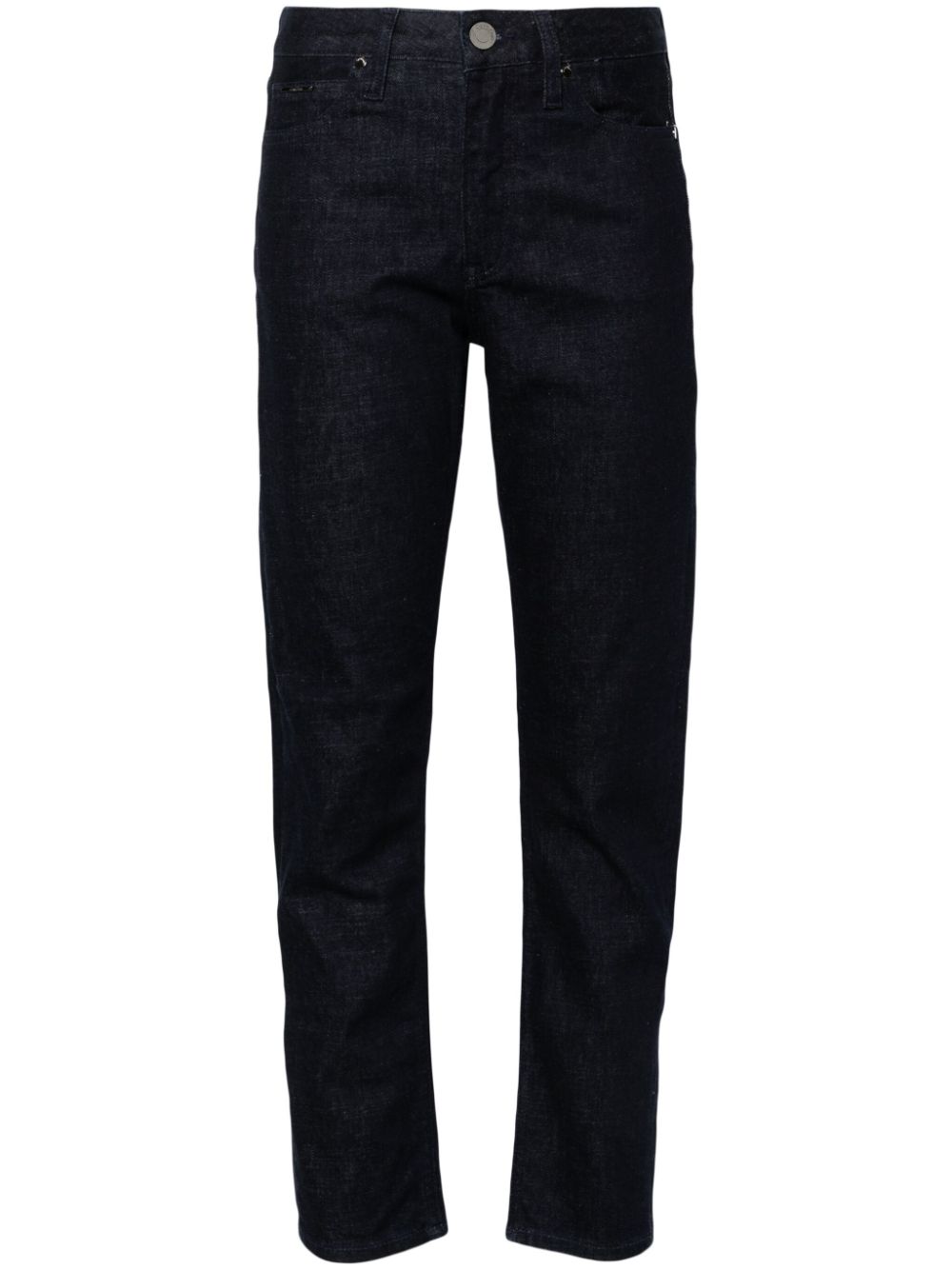 Mid-rise slim-cut jeans - Blue
