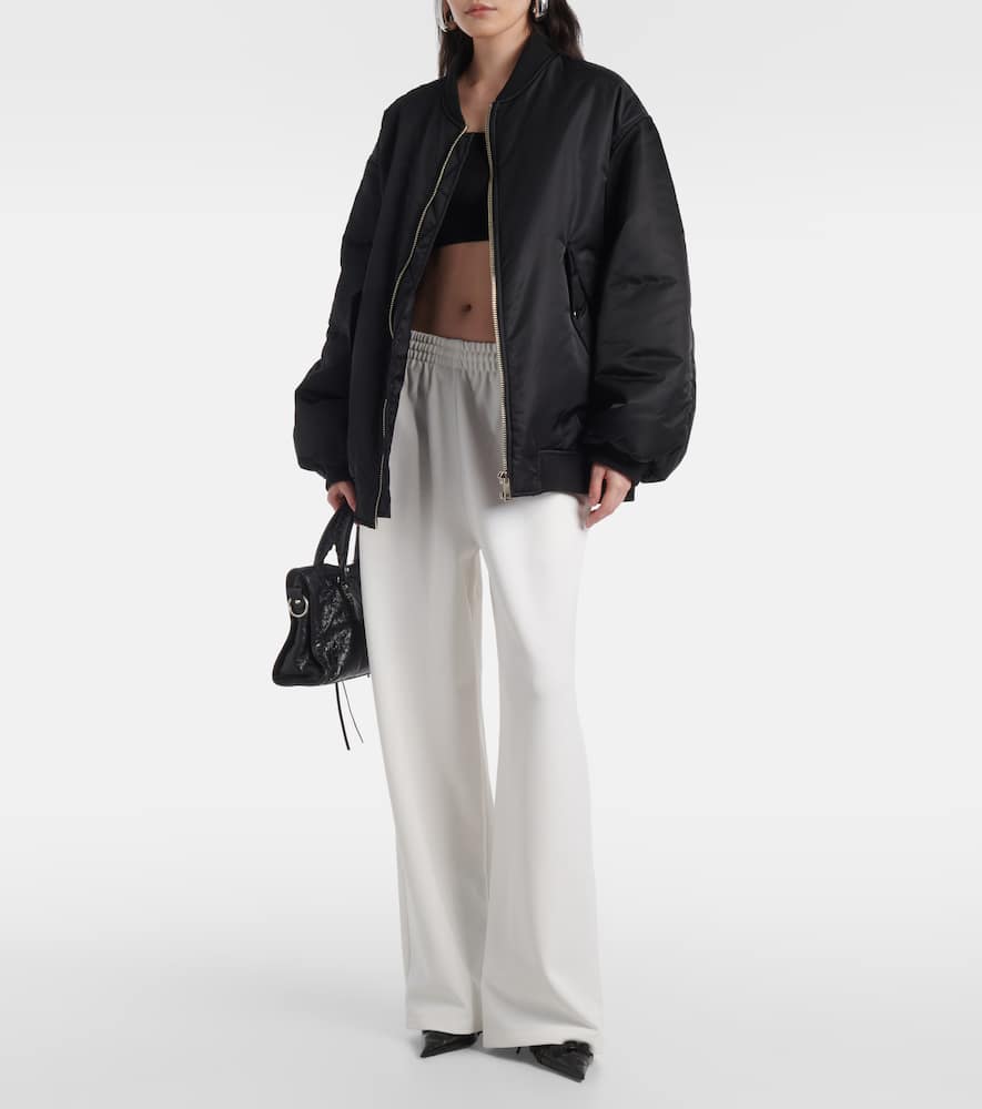 Wardrobe. NYC Jersey wide-leg pants