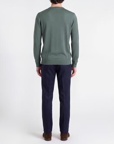 Modern Man Sweater Lead Size 42 Super 140s Wool