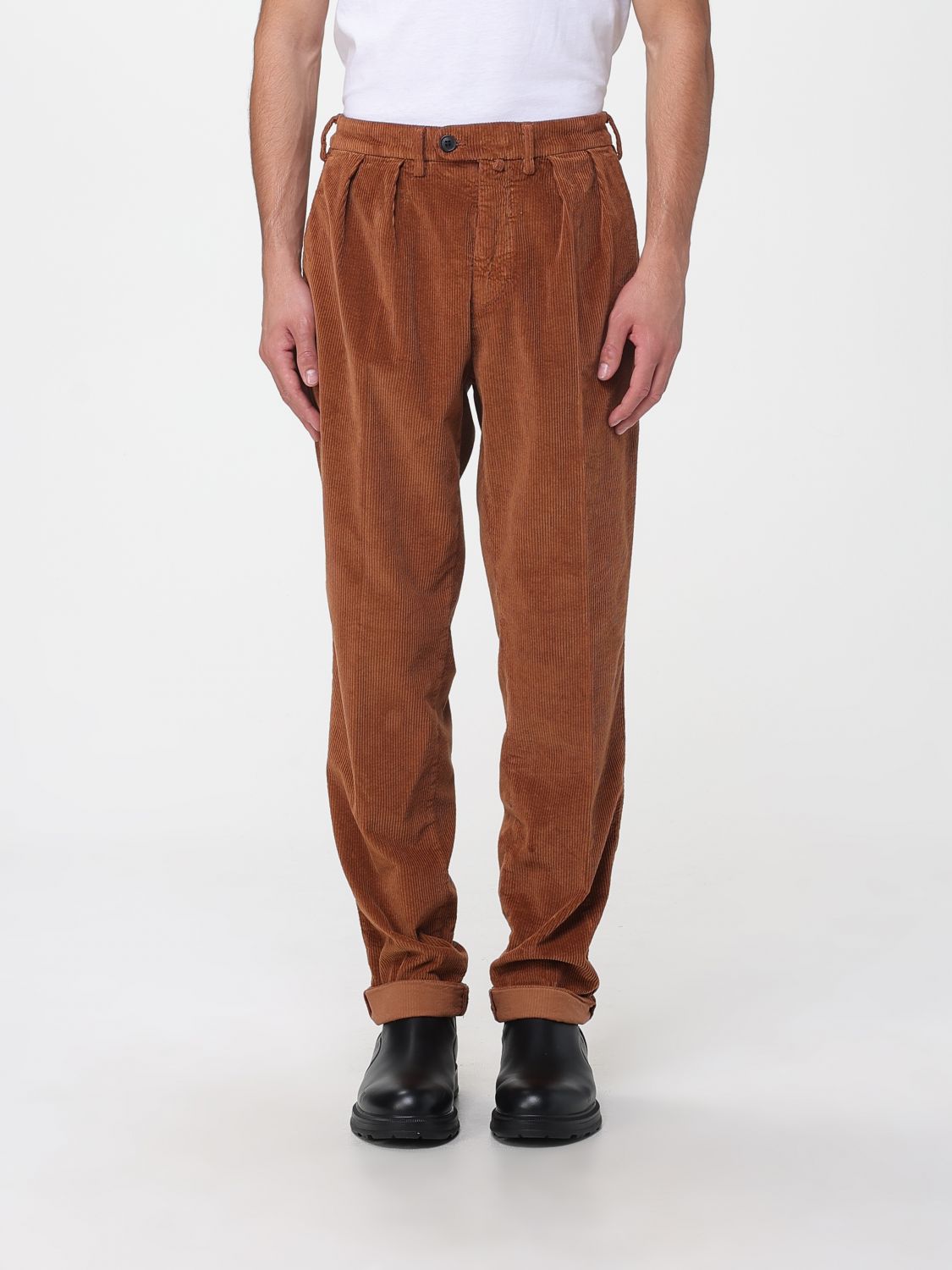 Pants Men color Brown