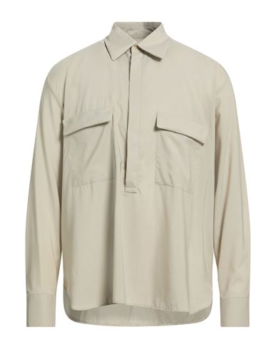 Man Shirt Sand Size 16 ½ Virgin Wool