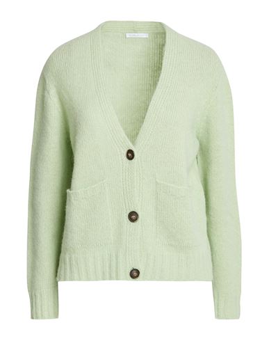 Woman Cardigan Light green Size L Alpaca wool, Polyamide, Wool