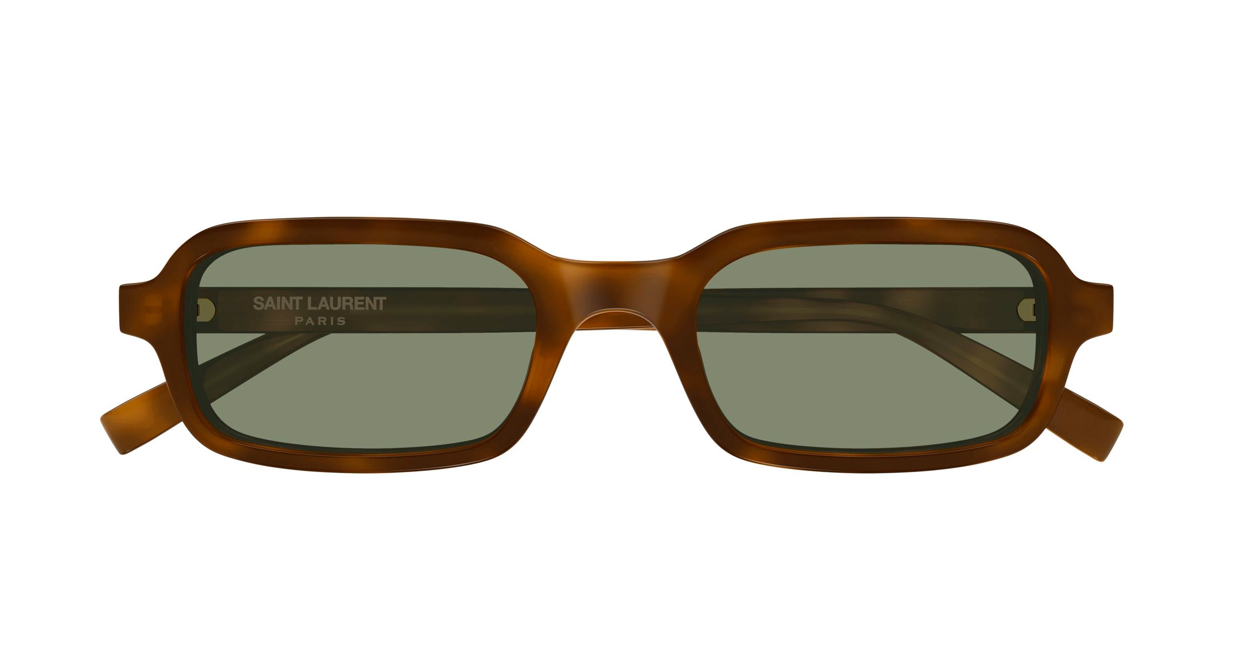 SAINT LAURENT Woman SAINT LAURENT SL 908 003 Sunglasses Acetate Havana Green Squared