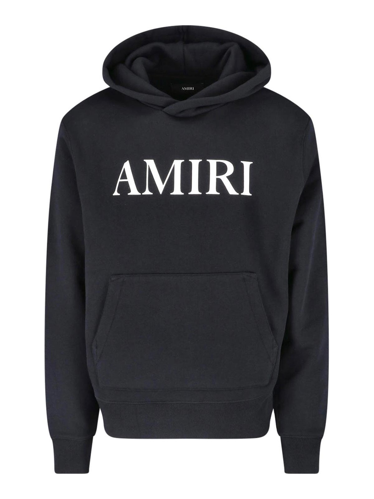 Amiri - hooded sweatshirt kangaroo pocket ribbed tri