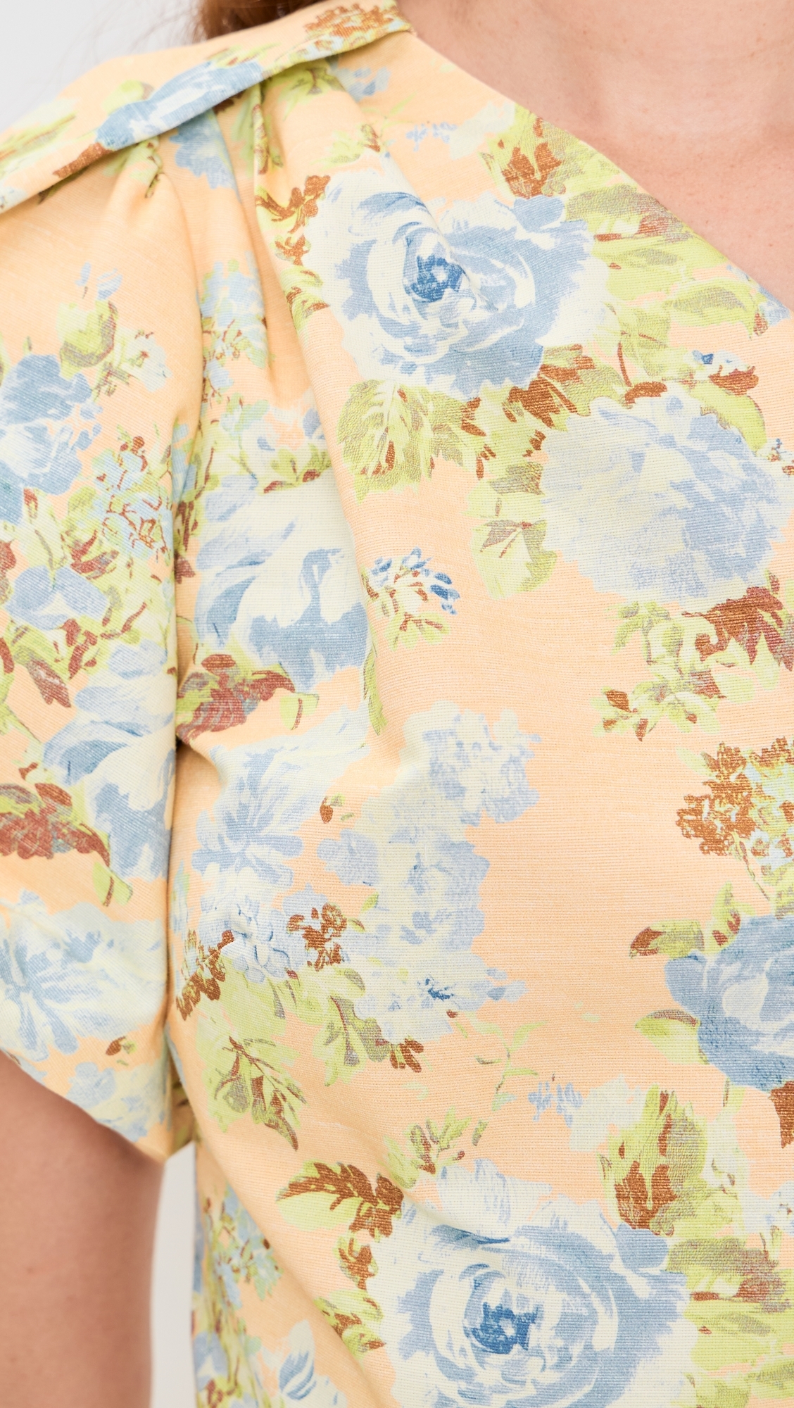 Chloe Dress Garden Rose Peri