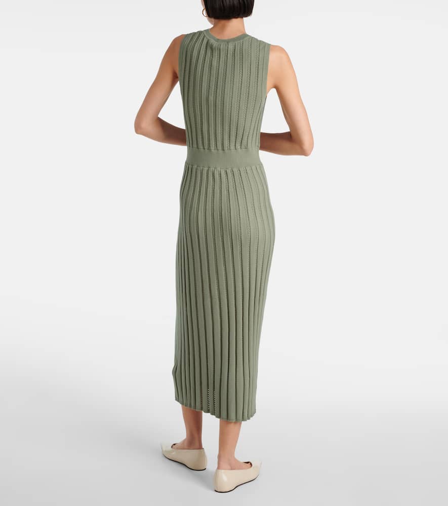 Varley Florian cotton midi dress