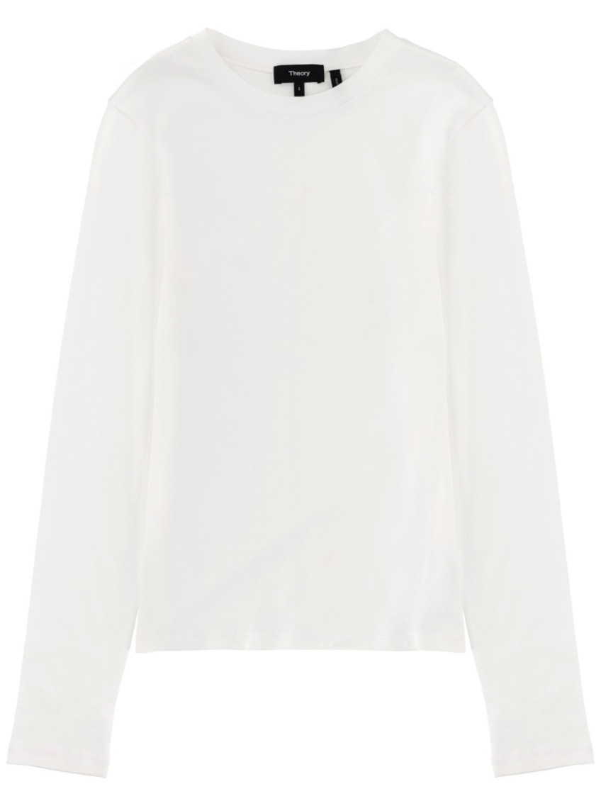 Theory - crew neck long sleeve knitwear top