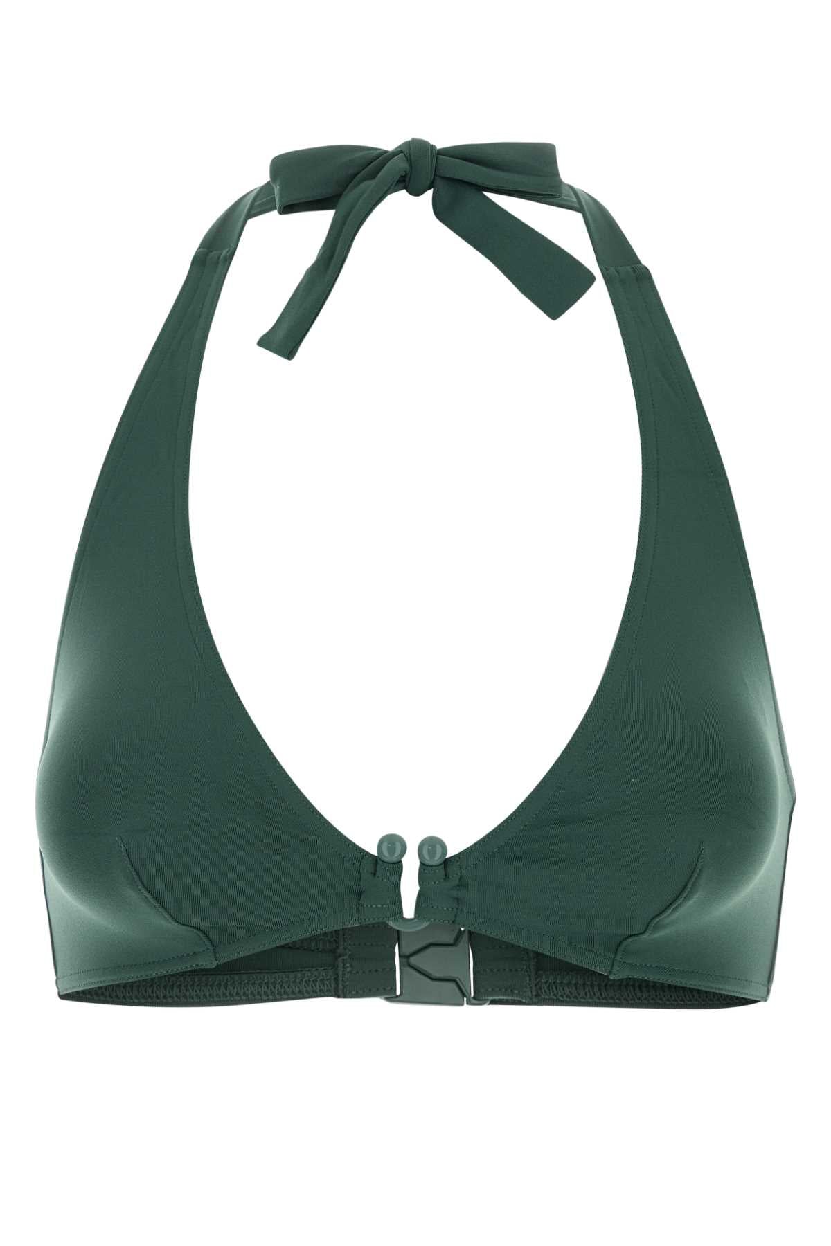 Emboitant Bikini Top — Green