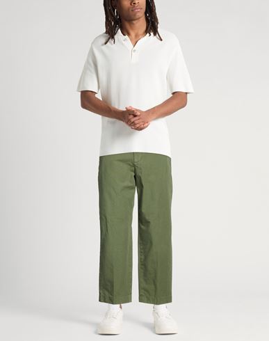 Man Pants Military green Size 30 Cotton