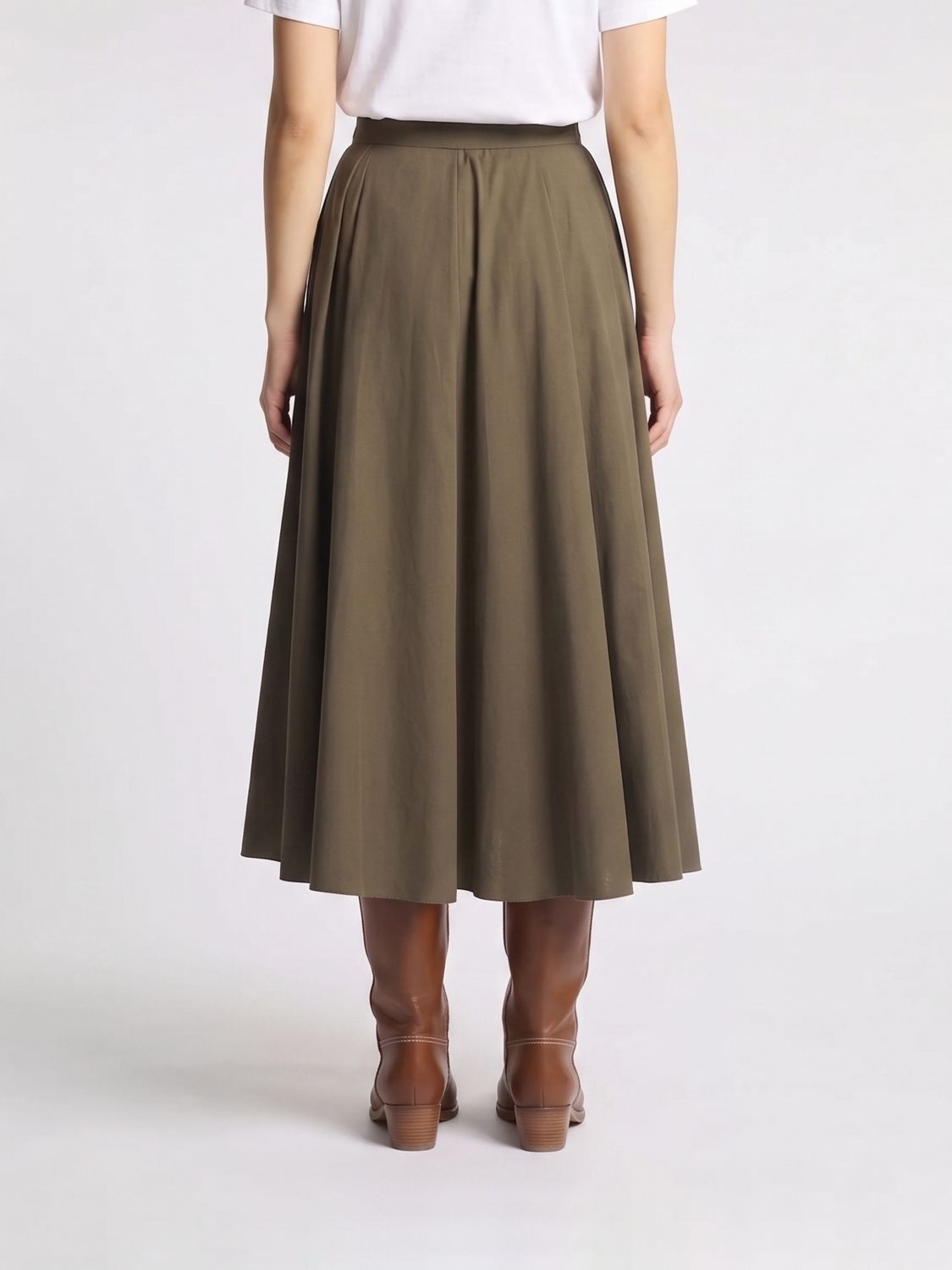 Skirt Woman color Forest Green