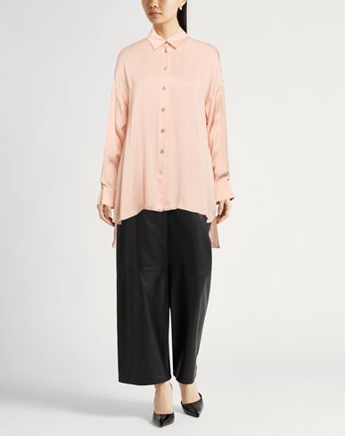 Woman Shirt Blush Size 4 Silk